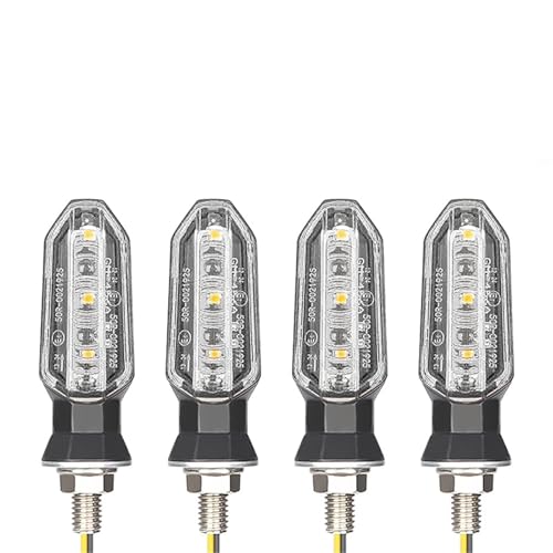 Clignotants LED 12V Moto Haute Visibilité pour CBR650F CRF250L