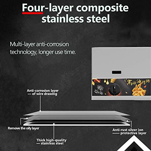 11L/ 23L Kommerzielle Fritteuse Gas Arbeitsplatte Edelstahl Pommes frites für Restaurant Home Fries Chicken Chip Fry Kitchen – Bild 5