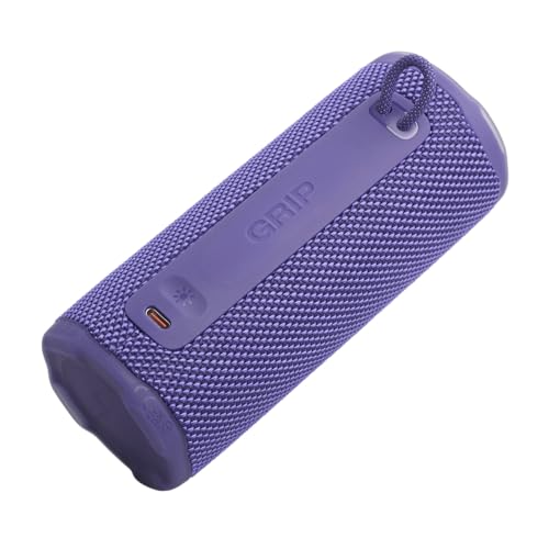 Image of JBL Grip Compact Bluetooth Speaker, JBL Pro Sound with AI Sound Boost, IP68 Waterproof and Dustproof, Ambient Light, Up to 14 Hours Playback, Auracast Multi-Speaker, JBL Portable App, Purple