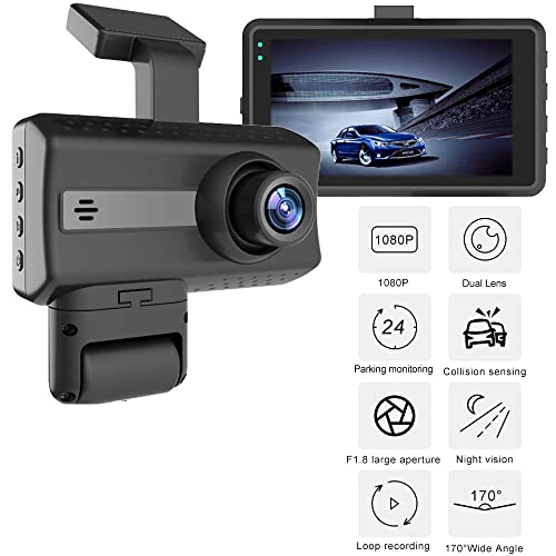 NEARAY Camera para carro gravador de câmera dash camera para uma condução mais segura na estrada