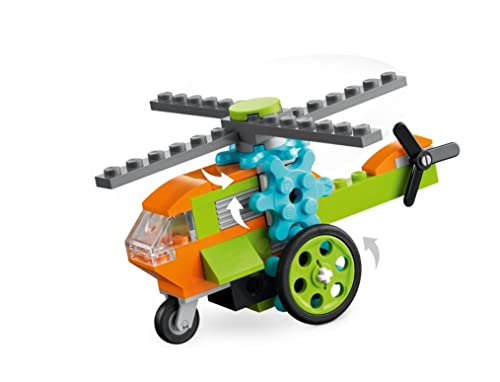 Classic Mattoncini e Funzioni, Idee Creatie per Costruire 7 Mini Modellini con Meccanismi e Ingranaggi, come una Ballerina, una Mela o un Elicottero Giocattolo, Giochi per Bambini e Bambine 11019 - Lego - Immagine 3