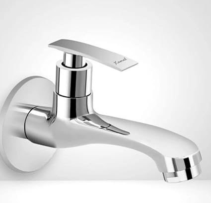 Silver Tap for Washbasin (Stainless Steel) (Pack of 2)