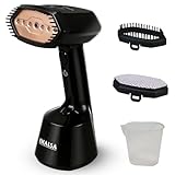 INALSA Garment Steamer,Steam Iron Press - Vertical & Horizontal Steaming up to 22G/Min|1400 Watts|300Ml Water Tank|Ceramic Coated Steam Head|Heats Up in 20s|Detachable Lint & Steam Brush,Cosicosy 1400