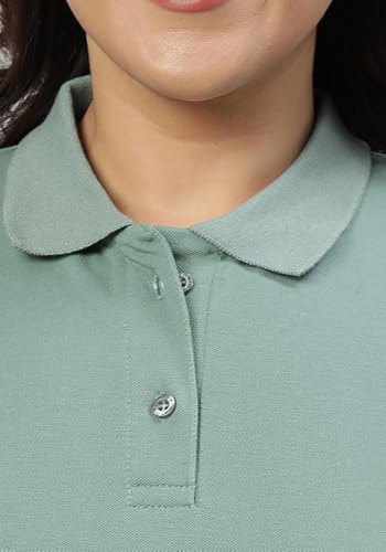 Image of Wear Your Opinion Womens Plus Size Polo Collar Neck T-Shirt Top