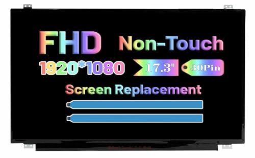 Image of Screen Replacement B173HAN01.0 fit B173HAN01.3 LP173WF4-SPF3 N173HCE-E31 NV173FHM-N41 LP173WF4(SP)(F1)(F2)(F3)(F4)(F5) 17.3 inch Non-Touch FullHD 1080P LCD LED Display Panel