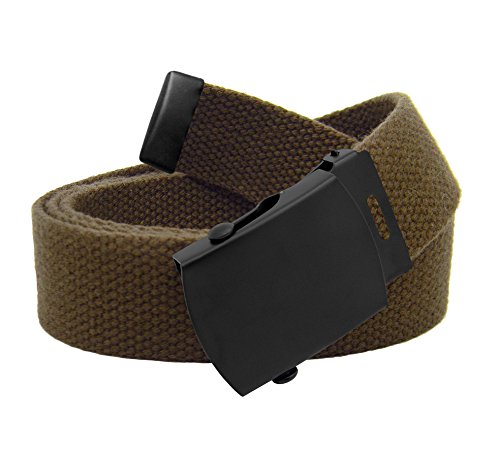 Build A Belt Boy's Classic Black Slider 1.25