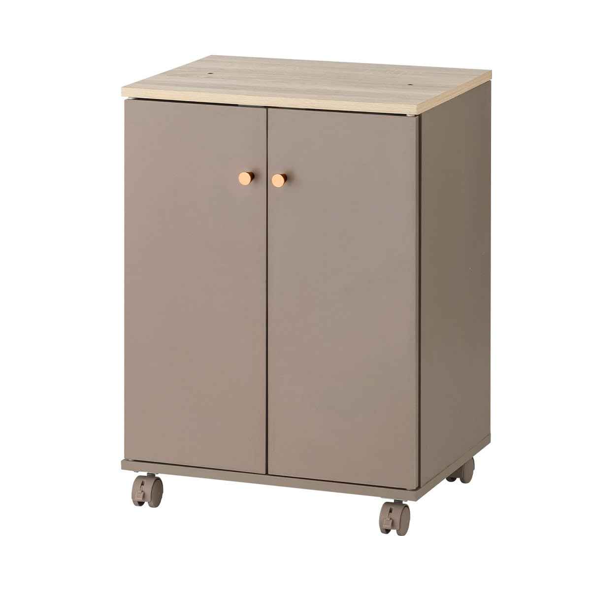 Amazon｜ぼん家具 シューズボックス 下駄箱 幅46.3cm×奥行36.5cm×高さ  