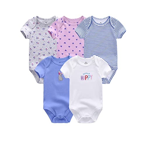 Image of MAMIMAKA Newborn Layette Gift Set Bodysuits Pants for Baby Girl and Boy 24 Piece 100% Cotton Essentials and Accessories