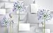Produktbild 3D Fototapete Violett 280 x 200 cm Tapete 3D Wandbild Bild Tapeten Wandtapete Dekoration Wandbelag Wanddeko
