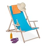 Verstellbar: Bei 3 Positionen finden Sie garantiert die Beste um auf dem Sonnenstuhl zu entspannen