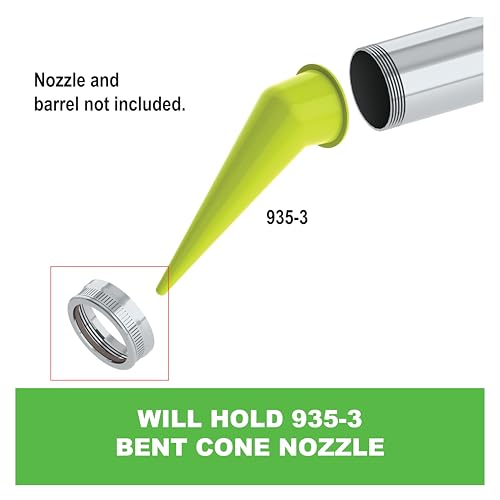Image of Albion Engineering Company 421-G01 2 inch Threaded Steel Front Ring Cap for Plastic Cone Nozzles Used on Albion Professional Line Guns, Silver