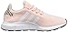 adidas Originals Women's Swift Run Sneaker, ice Pink/White/Black, 7 M US