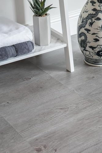 d-c-fix zelfklevende tegels Klassiek grijs hout hout-look 30,5 cm x 30,5 cm - vloertegels vinyl plaktegels vloer floor tiles peel and stick - Image 3