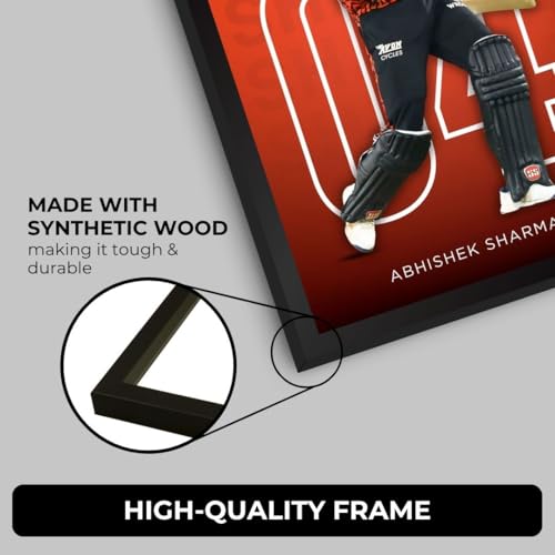 Image of Funk You Store Poster | Framed F1 Car A4 Sized (31 x 23 cm) | F1 Poster | Car Posters for Wall, Gift for Boys, Formula 1 Frames | Formula 1 Frame (Abhishek Sharma SRH)