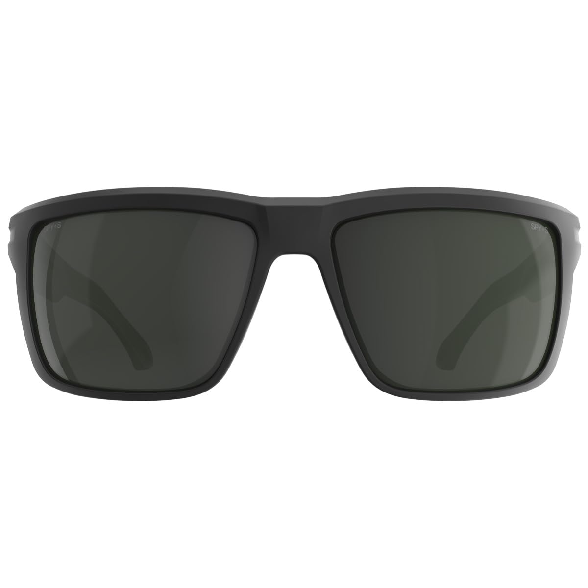 Spy Optic Men's Overhaul XL Rectangular Sunglasses, Matte Black