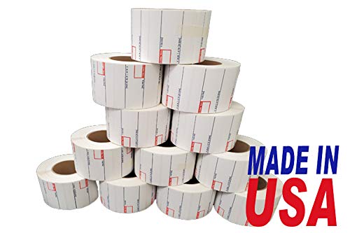 CAS Scale Label. All Made in USA. All Different Sizes (24 Rolls, #8010)