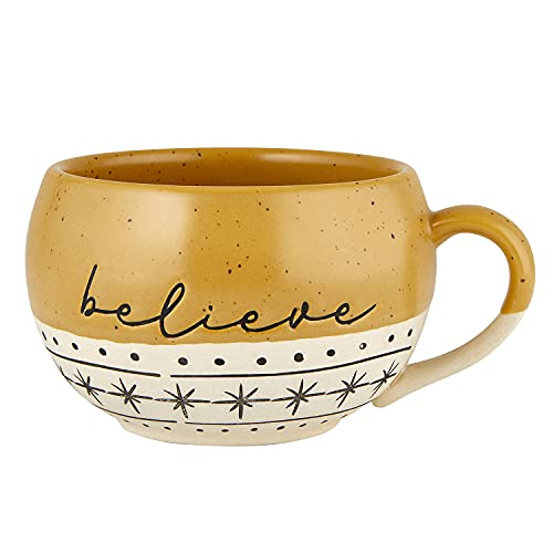 Mug artesanal de cerámica grande de 16 oz Faithworks miniatura 1