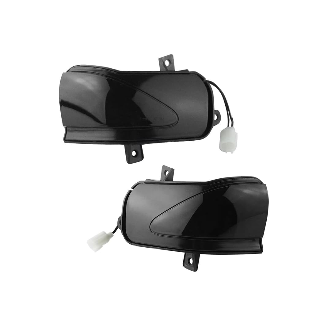 Rufutle Side Marker Lights for Jazz GE Fit Hybrid Si RS EV 2009-2013, Dynamic Side Rearview Door Wing Mirror Indicator Turn Signal Light
