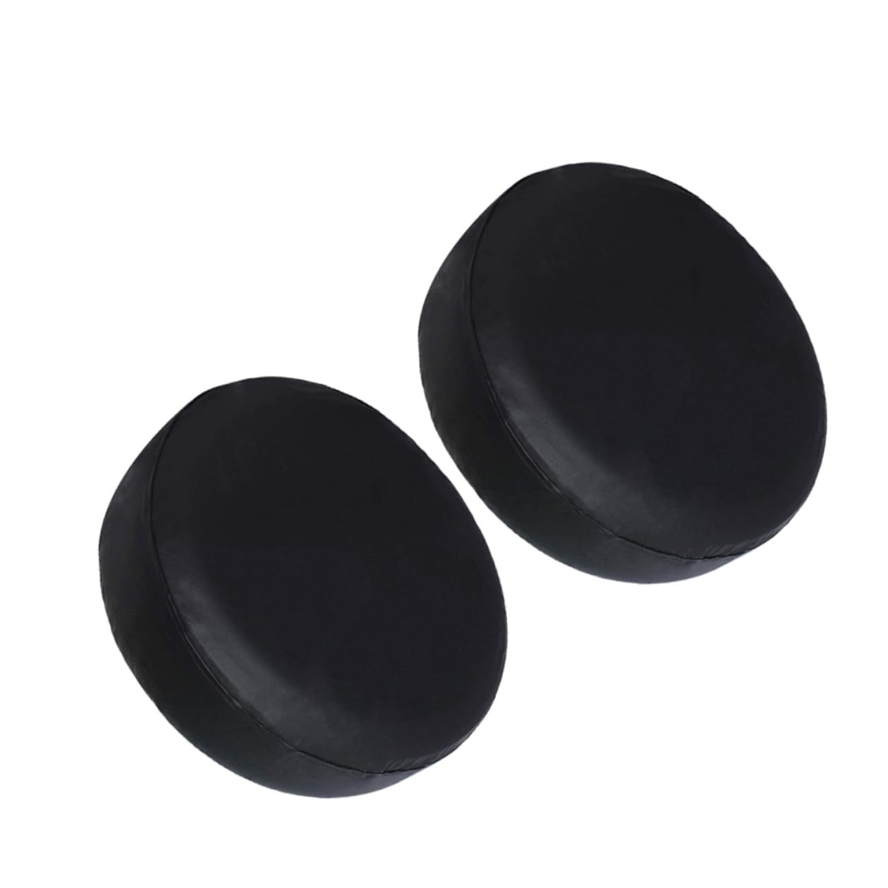 Alasum 2 Pezzi Copertura per Ruota di Scorta 15 Pollici in Pvc Nero, Copriruota per Camper e Auto, Protegge da Detriti, per Ruota e Pneumatico di Scorta
