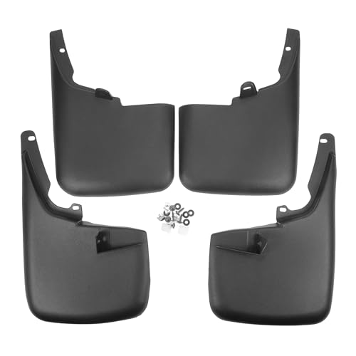 Image of Mud Flap Splash Guard with Mount Accessories Front & Rear Side Mud Guard for Ford F-250 2011-2016 (Set of 4)