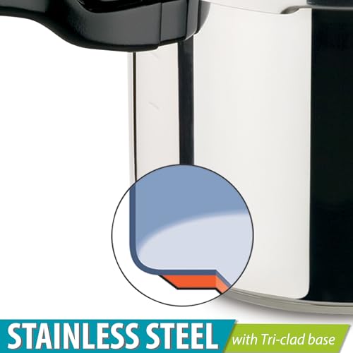 Image of Presto 01362 6-Quart Stainless Steel Pressure Cooker