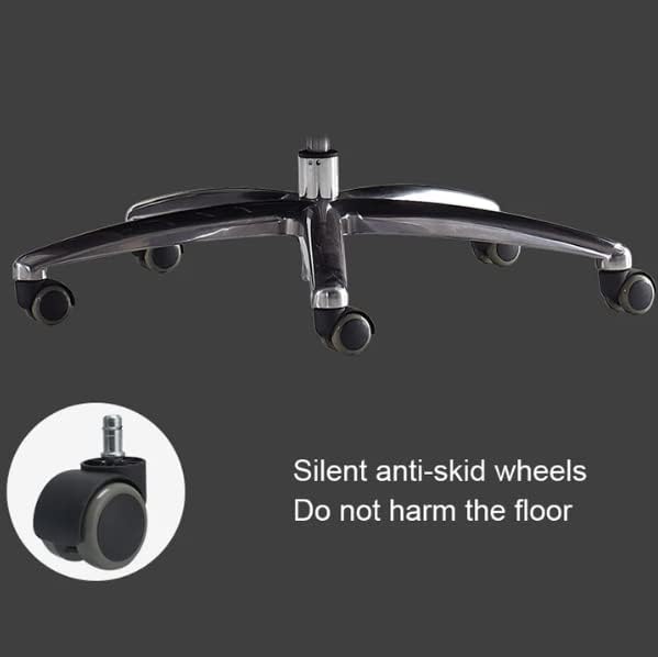 Miniatura 6 de Kinnls Elijah - Silla reclinable eléctrica de piel ejecutiva para oficina en casa con cojín reposapiés retráctil respaldo ajustable piel de vacuno