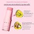 KIMUSE Hydrating Multi Balm Stick, All-in-One Hydrating Lip Balm Eye Cream Neck Cream Make Up Base, Reduce Wrinkle & Moisturizing Moisturizer For Face Skin Care