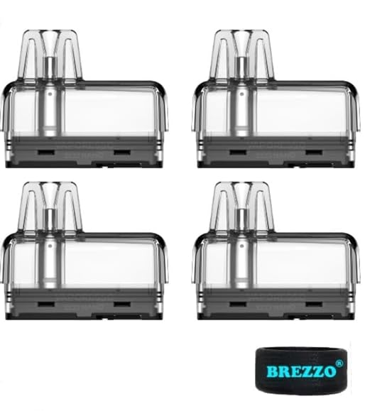 Eco Nano Replacement Pods XL 1.2 Ohm Compatible with Vaporesso Eco Nano Pod Kit - Nicotine Free (4 pcs)