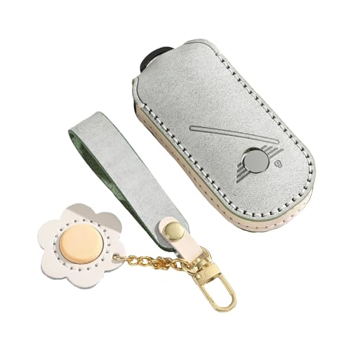 Ontto Car Key Cover Fit For Land Rover Zinc Alloy Leather Key Fob Cover - View #7