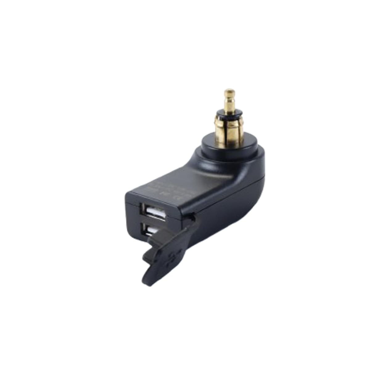 Caricabatterie doppio USB per moto adatto per BMW F800GS F650GS F700GS R1200GS R1200RT 2.4A Ricarica rapida 12V-24V DIN