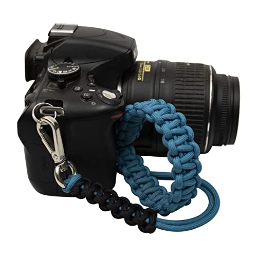 Image of Paracord Wrist | Camera Strap for Robust Hand Grip To Hold All DSLR Camera | Heavy gear | Binocular -Alloy camera strap