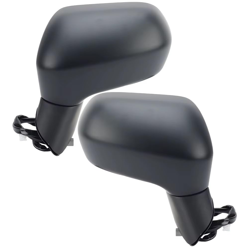 Accessoires de rétroviseur latéral pliant manuel apprêt noir pour Civic - 6