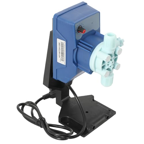 Lfhelper Elektromagnetische Dosierpumpe Membranpumpe, 20L/H 240V 1 Bar Einstellbare Dosierpumpe für Flüssigkeitsdosierung, IP65