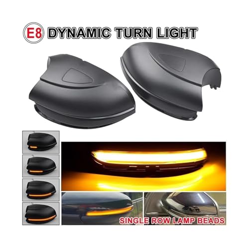 Intermitente espejo retrovisor Touran 11-15 luz intermitente secuencial 3