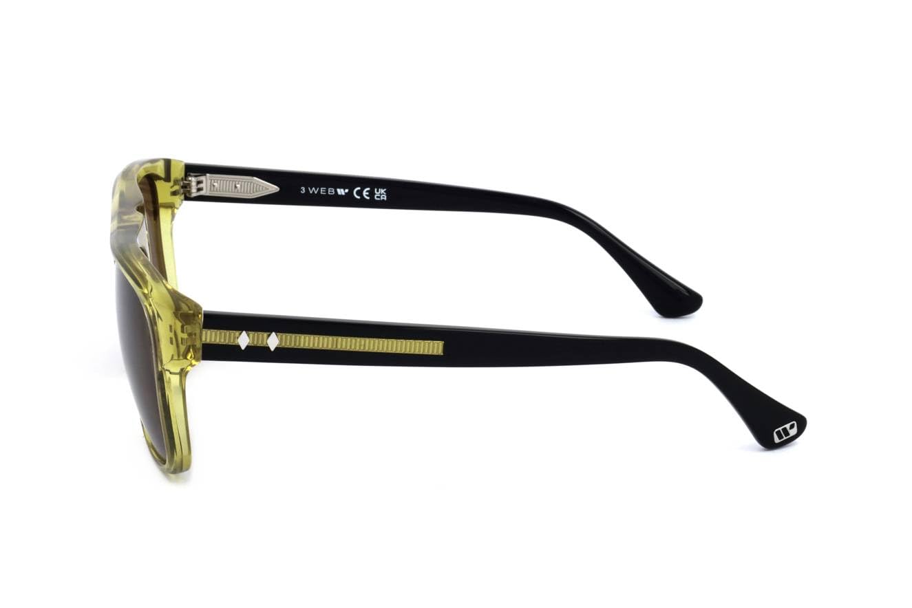 WEB Occhiali da Sole WE0325 Shiny yellow 55/18/145 Uomo