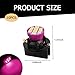 Zikefest 10PCS T10 194 168 147 Car LED Dash Lights, with Twist Lock Socket LED Lights, Car Interior Replacement Bulbs for Trunk Lights, Dome Lights, Dashboard Lights (Pink)
