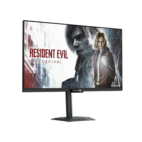 Image of GIGABYTE - M27Q2-27 inch SS IPS Gaming Monitor - QHD 2560x1440-200Hz /OC 210Hz - 1ms GTG - AMD FreeSync Premium, G-SYNC Compatible - Type-C KVM - HDMI, DP, Type-C - Height and Tilt Adjustable - Black