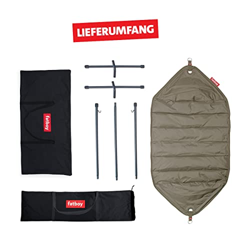 Fatboy 9001017 Headdemock Outdoor-Hängematte, taupe-schwarz