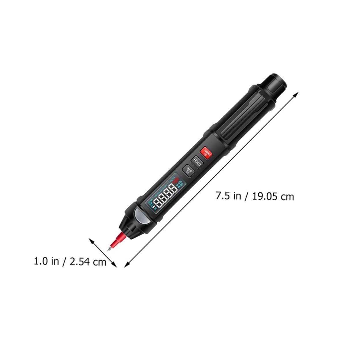 Multimetro Digitale Smart A3008 Penna Tester Elettrico Nero
