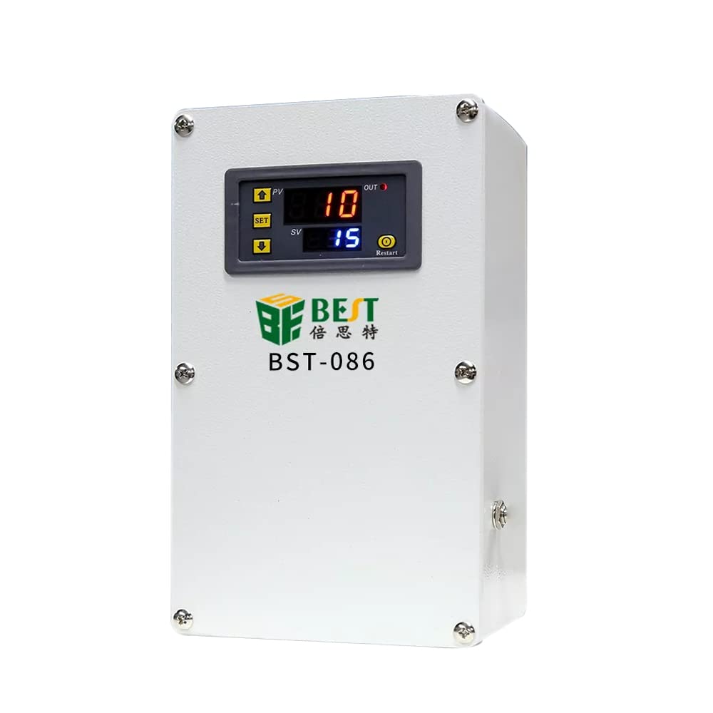 SATMW BST-086 UV Curing Lamp Box 12V 40W 5s Fast Curing UV Cold Light Source For Mobile Phone Laptop Repair Tools