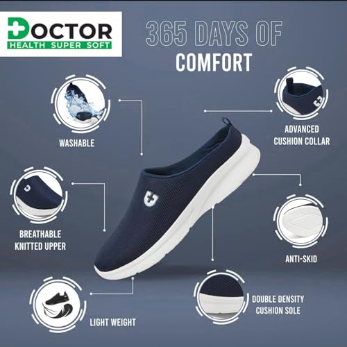 Image of DOCTOR HEALTH SUPER SOFT | Men's Running Shoes | Men's & Boy's Shoes | Comfortable & Lightweight | Sports Shoes | Exclusive Shoes for Men | Soft Foot Massager | All Day Wear Shoes