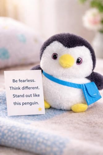Image of SCOOBA Messenger Penguin Soft Toys with Message Card (Message Penguin)