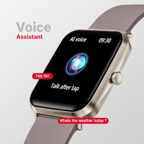 Image of Fire-Boltt Ninja Call Pro Plus Bluetooth Calling Smart Watch, 1.83″ Display, AI Voice Assistant, 120+ Sports Modes, IP67 Waterproof, SpO2 & Heart Rate Monitor Smartwatch for Women - Cinnamon Slate