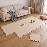 LittleTom 18 Piezas Alfombra Bebé Desde el Primer Mes - 30x30 Colchoneta de Espuma EVA Acolchada - Superficie Puzzle Antideslizante para Niños Pequeños - Suelo Protector para la Habitación Infantil