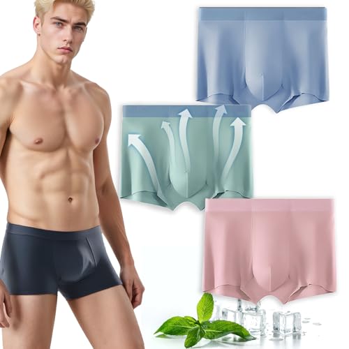 Ice Boxer Pro, Nuvellor Ice Boxer Pro, 2025 New Ultra Comfortable Premium Silk Underwear