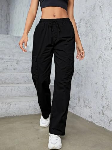 Image of LITZO Cotton Cargo Pants for Women || Womens Cargo Pant (L-110-113)