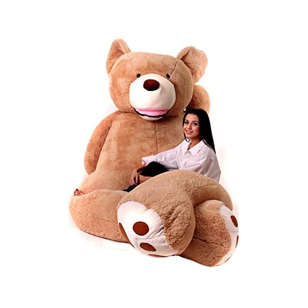 MAKOSAS Ours en Peluche géant - Peluche, très Grande Peluche - 340cm Big XXL (Marron) (340cm) 41p6fIDPqfL. SS600