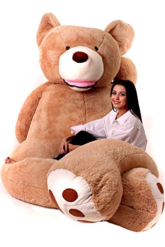 MAKOSAS-Ours-en-Peluche-geant-Peluche-tres-Grande-Peluche-340cm-Big-XXL-Marron-340cm MAKOSAS Ours en Peluche géant - Peluche, très Grande Peluche - 340cm Big XXL (Marron) (340cm) – Image 5