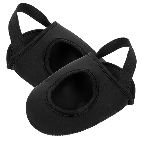 Cubrebotas de Ciclismo Invierno Antiviento Cálido Protector Medio Negro miniatura 1
