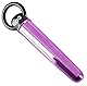 ORION Vibrator „Vibe metallic“ - intensiver Mini-Vibrator für Frauen, mit Rückholring, zur Anus- und Vagina-Stimulation, im Metallic-Design, lila